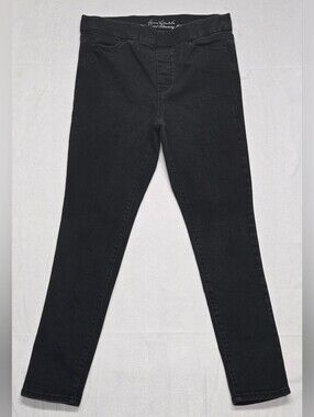 Gloria Vanderbilt All Around Slumming Effect 10 Black Stretch Skinny Ankle Jeans